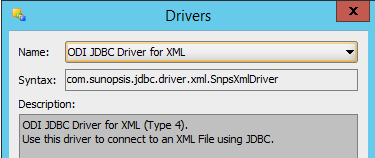 JDBC Driver for XML