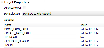 IKM SQL to File Append