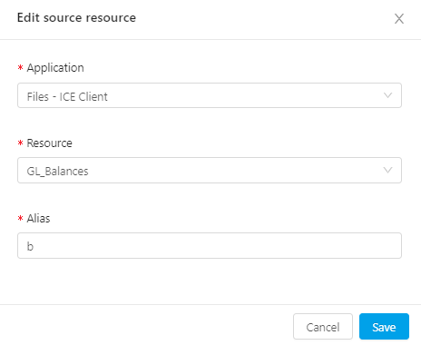 PBCS Vision - ICE Cloud Load GL Balances to Plan1 without DM - Source Resource