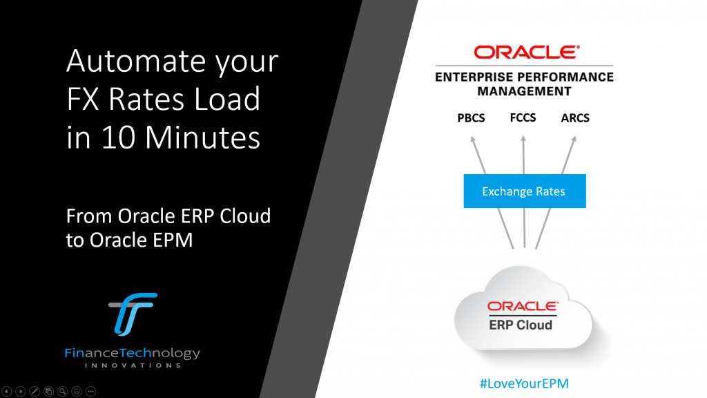 Exchange Rates - Oracle ERP Cloud - Oracle EPM Cloud - PBCS FCCS ARCS